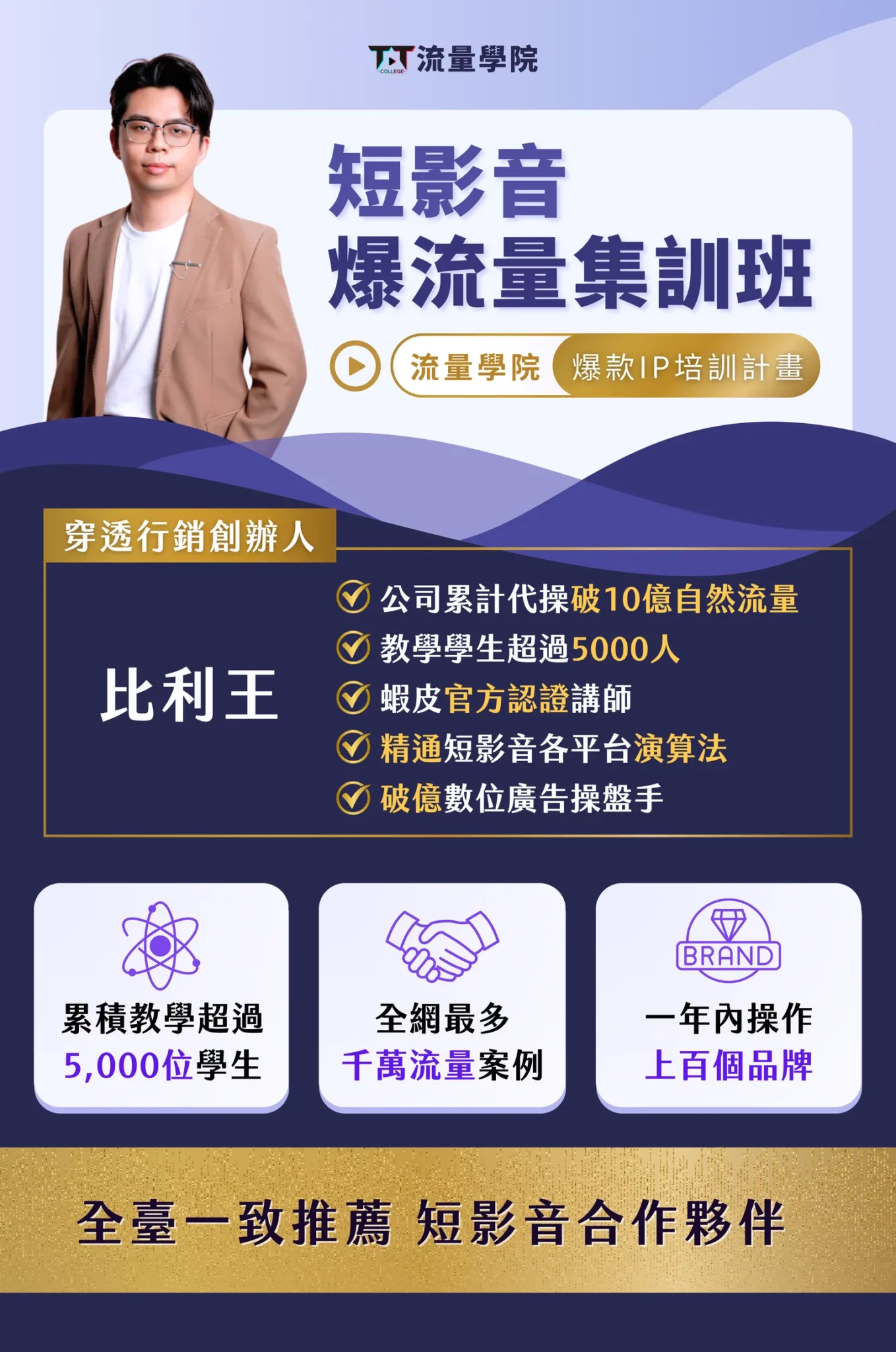短影音報流量集訓班封面